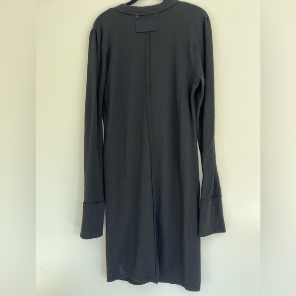 Black Free People Long Sleeve Dress - Picture 3 of 5